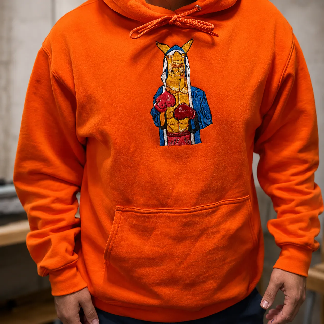Lifestyle embroidered apparel