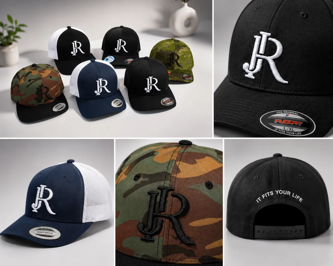 Custom embroidered caps